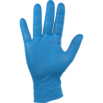 Handschoenen Latex Gepoederd Blauw | Maat XL Doos 100 stuks