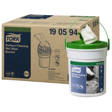 Tork Premium Wet Wipe Reiniger Doos 4 emmers