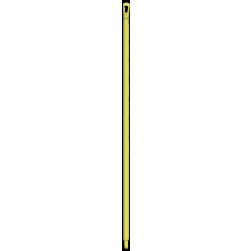 Ultra hygiëne steel 150 cm kunststof | Geel Per stuk