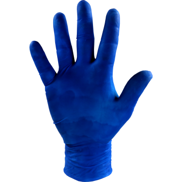 Handschoenen Latex Ongepoederd Blauw | Maat M Doos 10 x 100 stuks