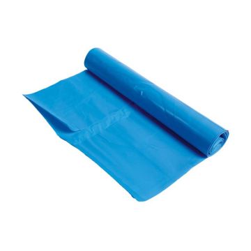 Afvalzak 80x125cm, HDPE, 35 my | Blauw Doos 10 x 20 stuks